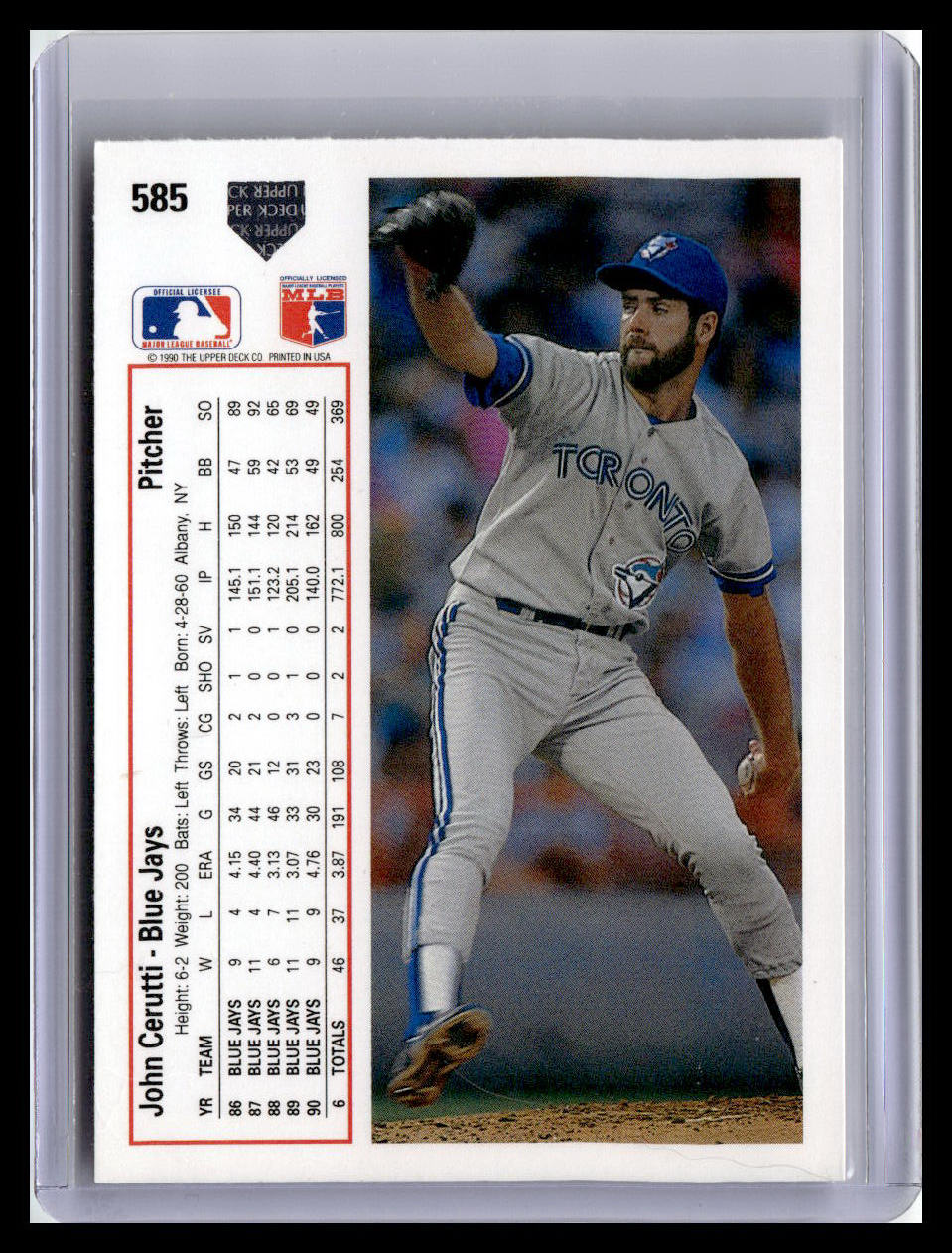 1991 Upper Deck #585c John Cerutti