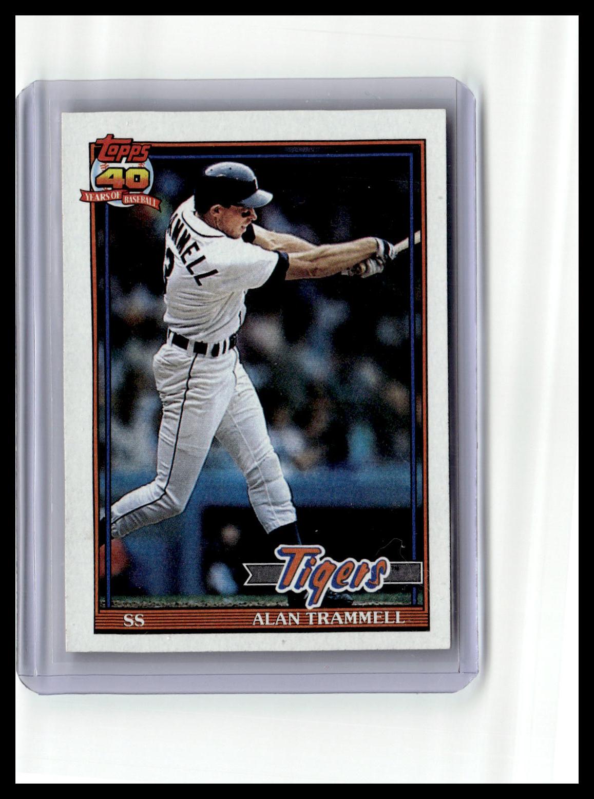 1991 Topps #275 Alan Trammell Desert Shield