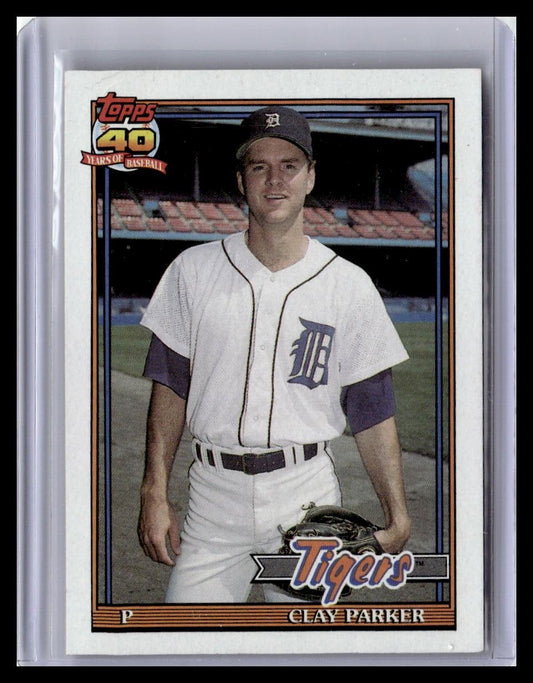 1991 Topps #183 Clay Parker