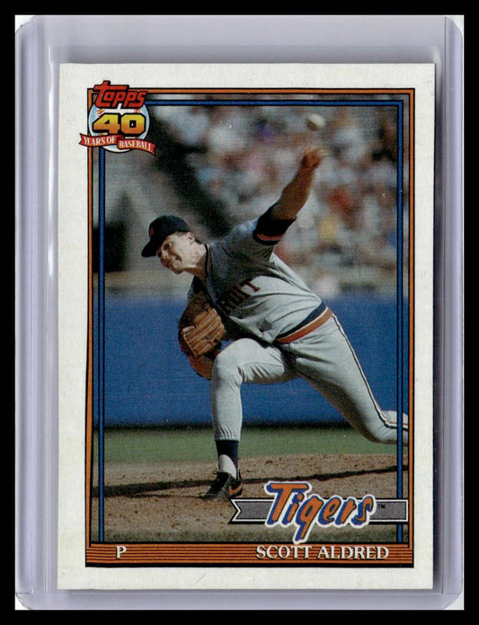 1991 Topps #658 Scott Aldred Desert Shield