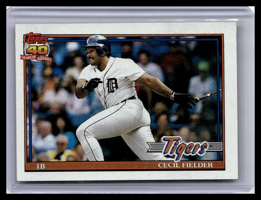 1991 Topps #720 Cecil Fielder Desert Shield
