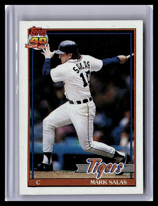 1991 Topps #498 Mark Salas