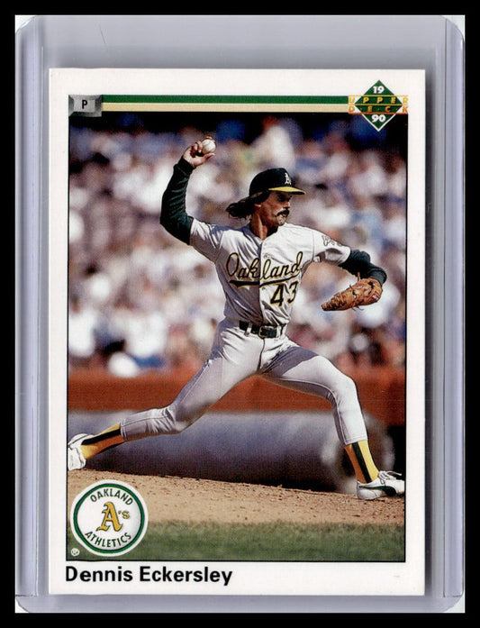 1990 Upper Deck #513 Dennis Eckersley