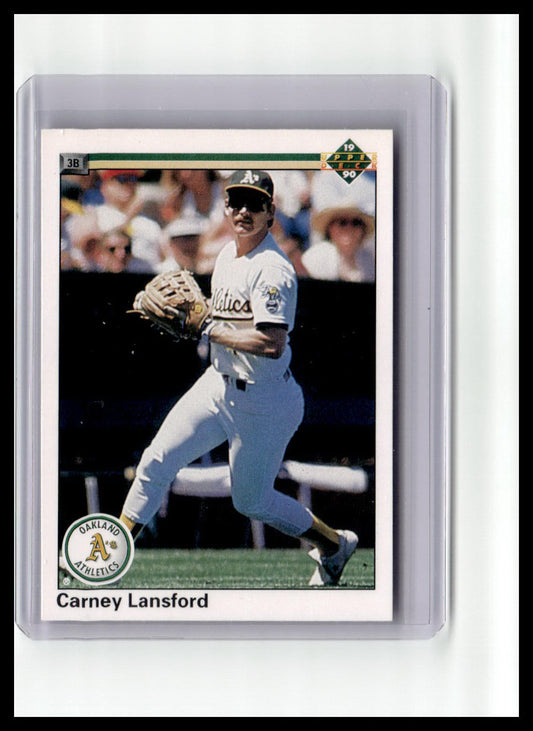 1990 Upper Deck #253 Carney Lansford