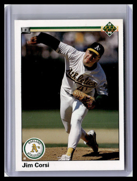 1990 Upper Deck #521 Jim Corsi