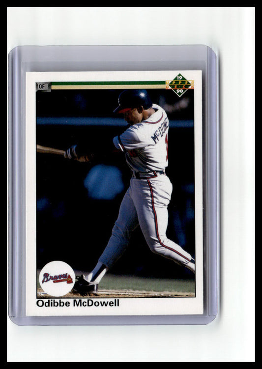 1990 Upper Deck #145a Oddibe McDowell