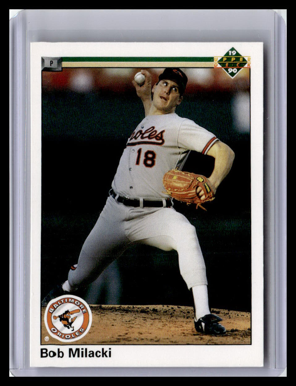 1990 Upper Deck #635 Bob Milacki
