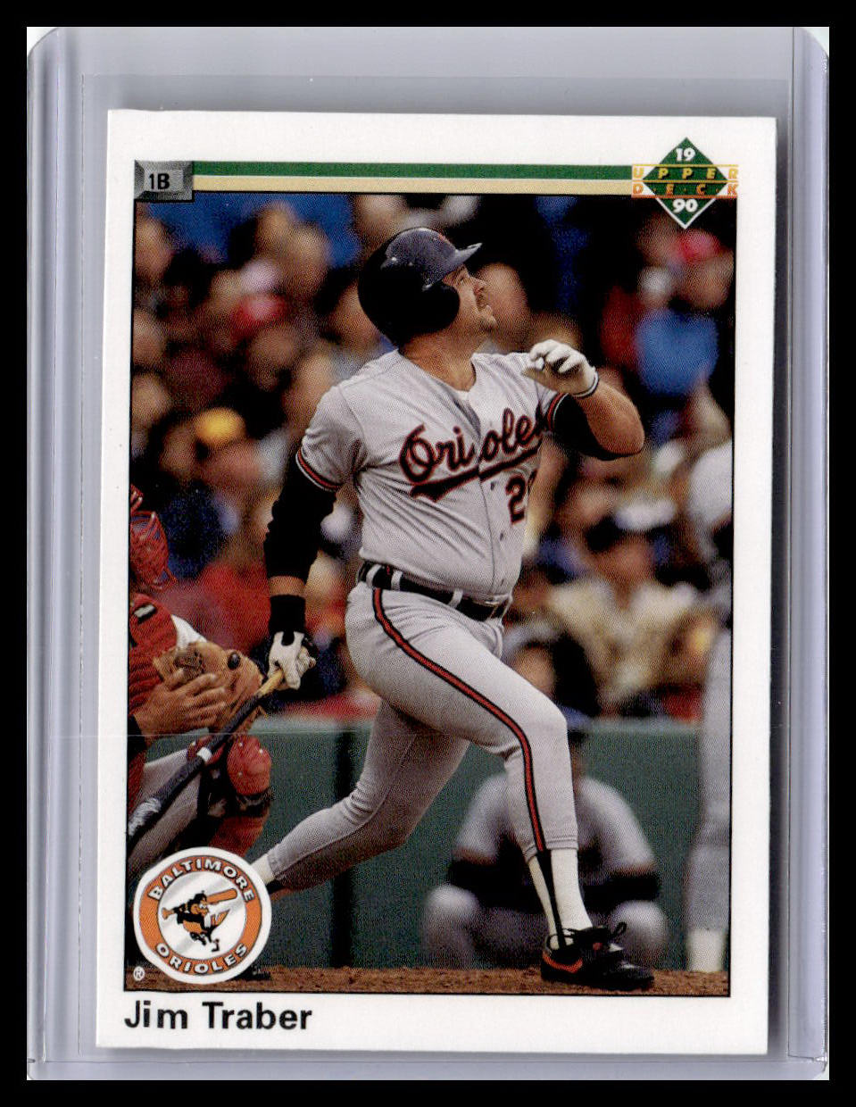 1990 Upper Deck #268 Jim Traber