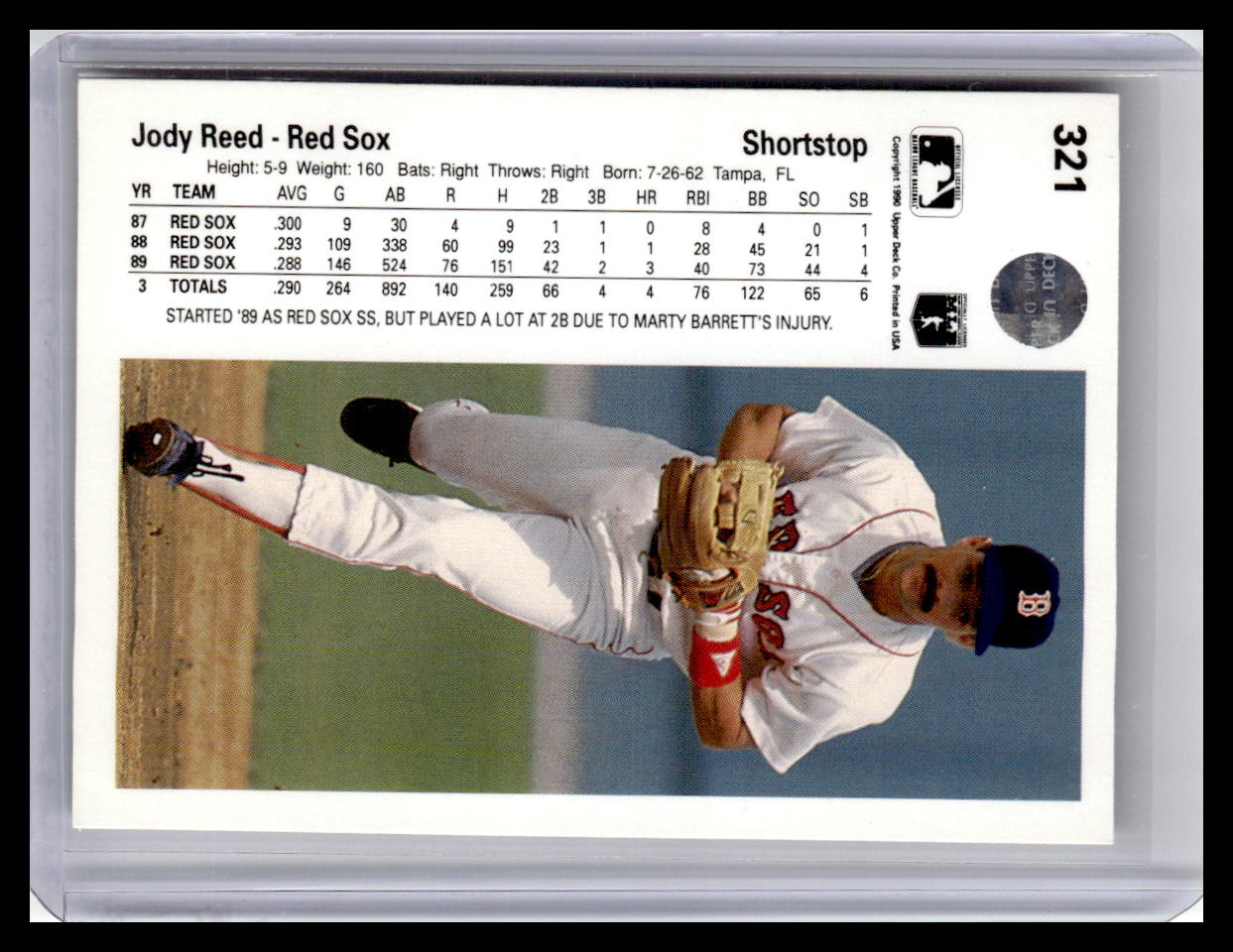 1990 Upper Deck #321 Jody Reed