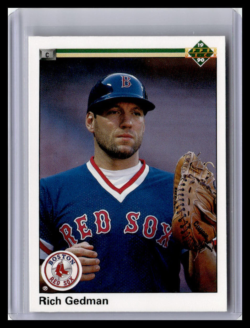 1990 Upper Deck #402 Rich Gedman