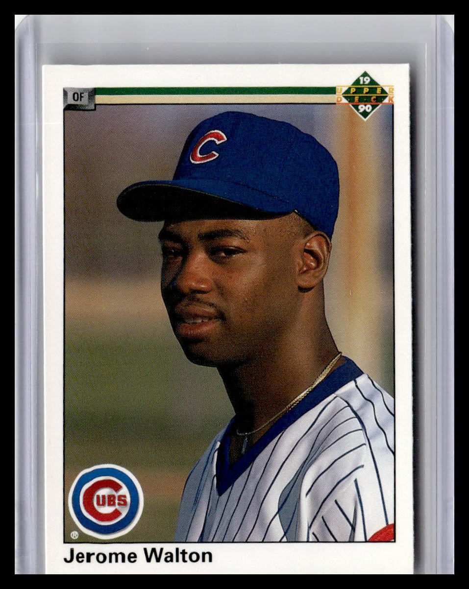 1990 Upper Deck #345 Jerome Walton