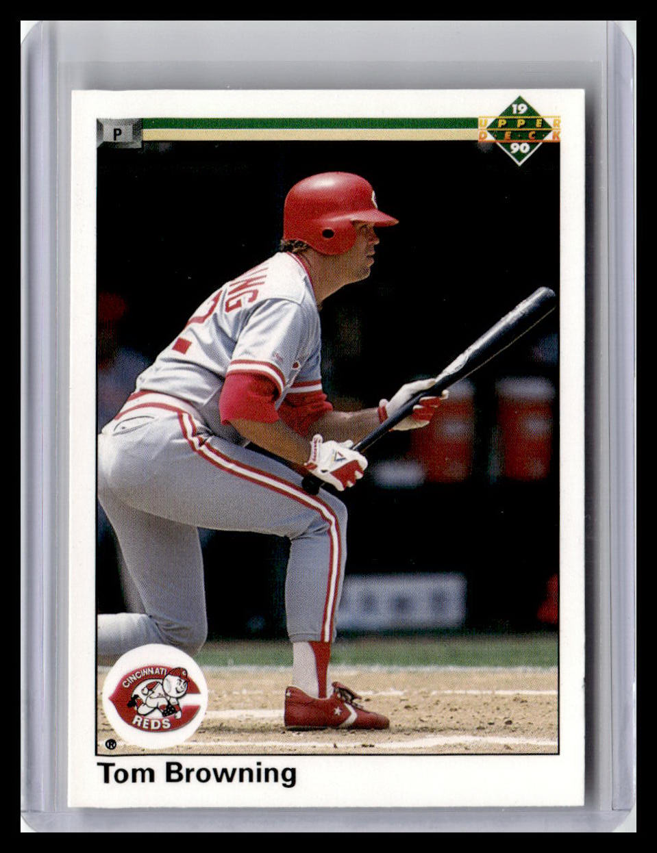 1990 Upper Deck #189a Tom Browning