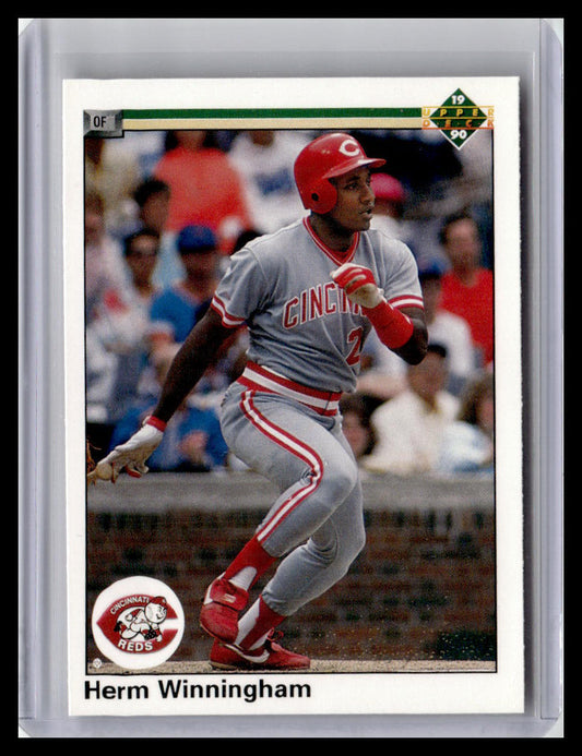 1990 Upper Deck #589 Herm Winningham
