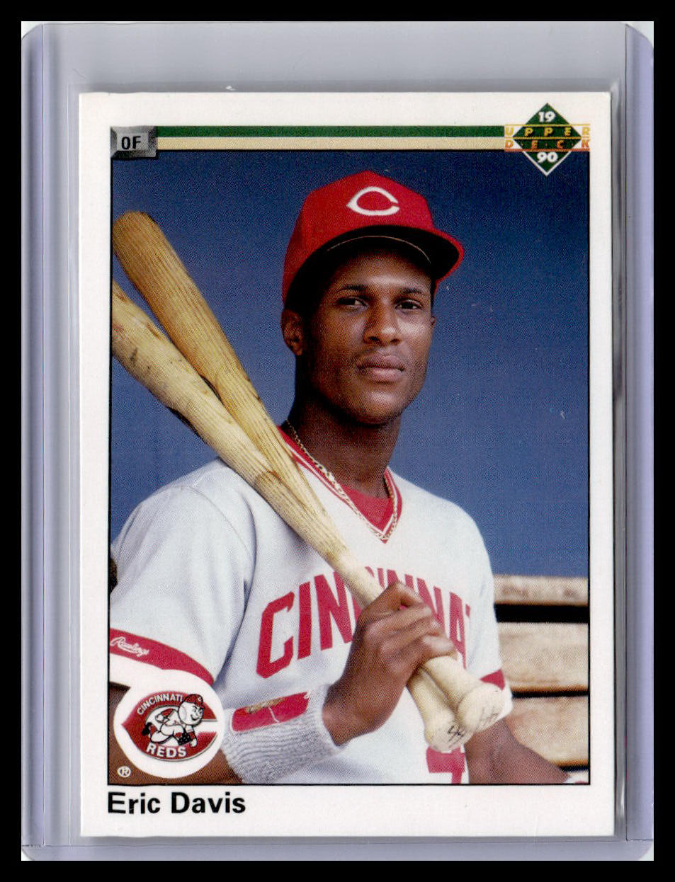 1990 Upper Deck #116b Eric Davis