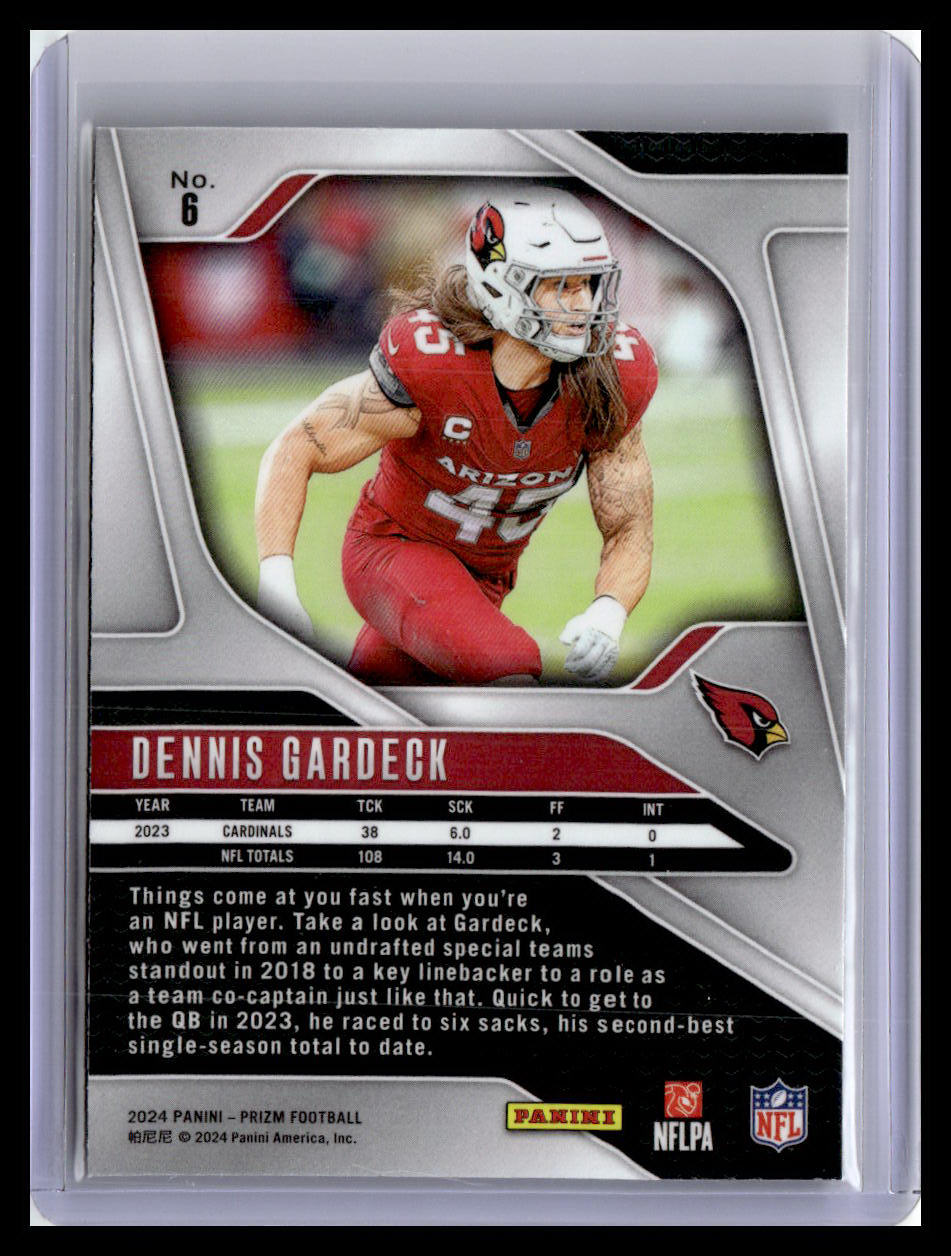 2024 Panini Prizm #6 Dennis Gardeck