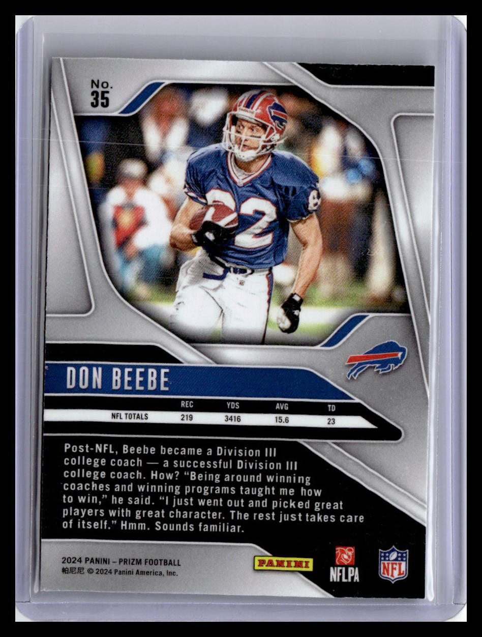 2024 Panini Prizm #35 Don Beebe