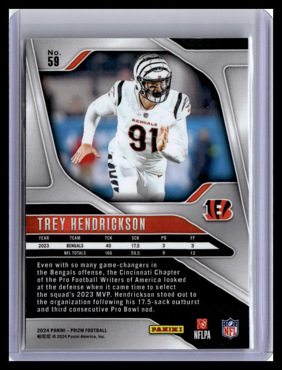 2024 Panini Prizm #59 Trey Hendrickson