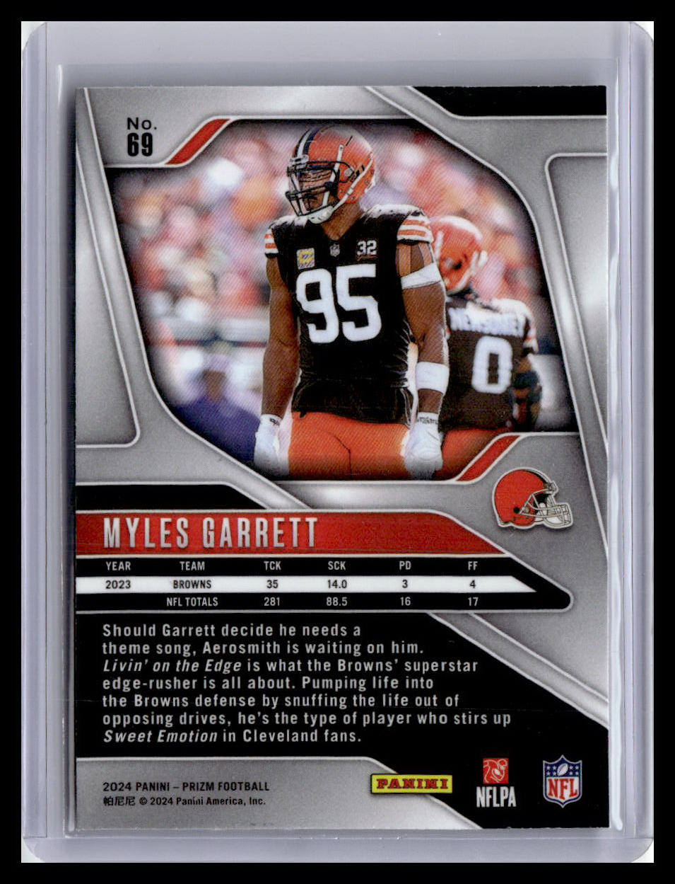 2024 Panini Prizm #69 Myles Garrett