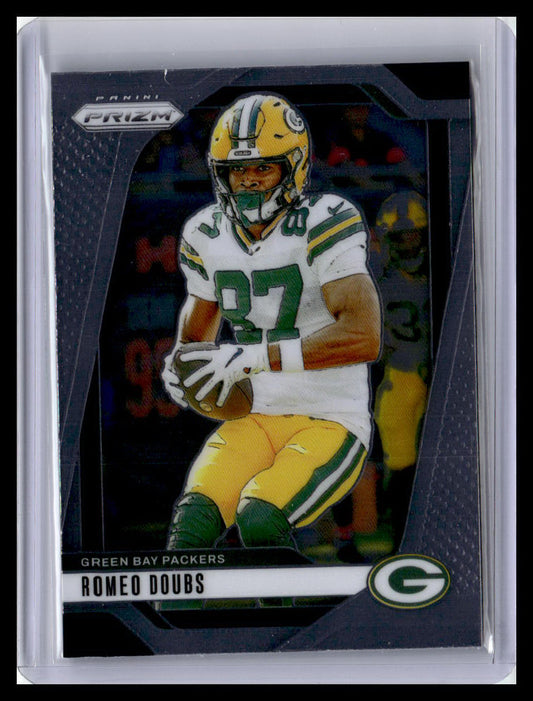 2024 Panini Prizm #104 Romeo Doubs Green
