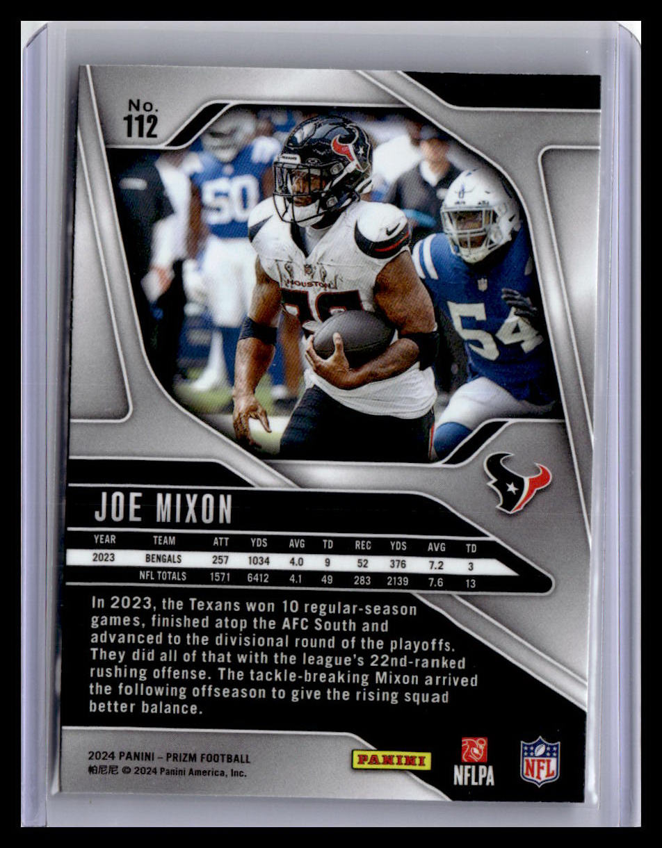 2024 Panini Prizm #112 Joe Mixon