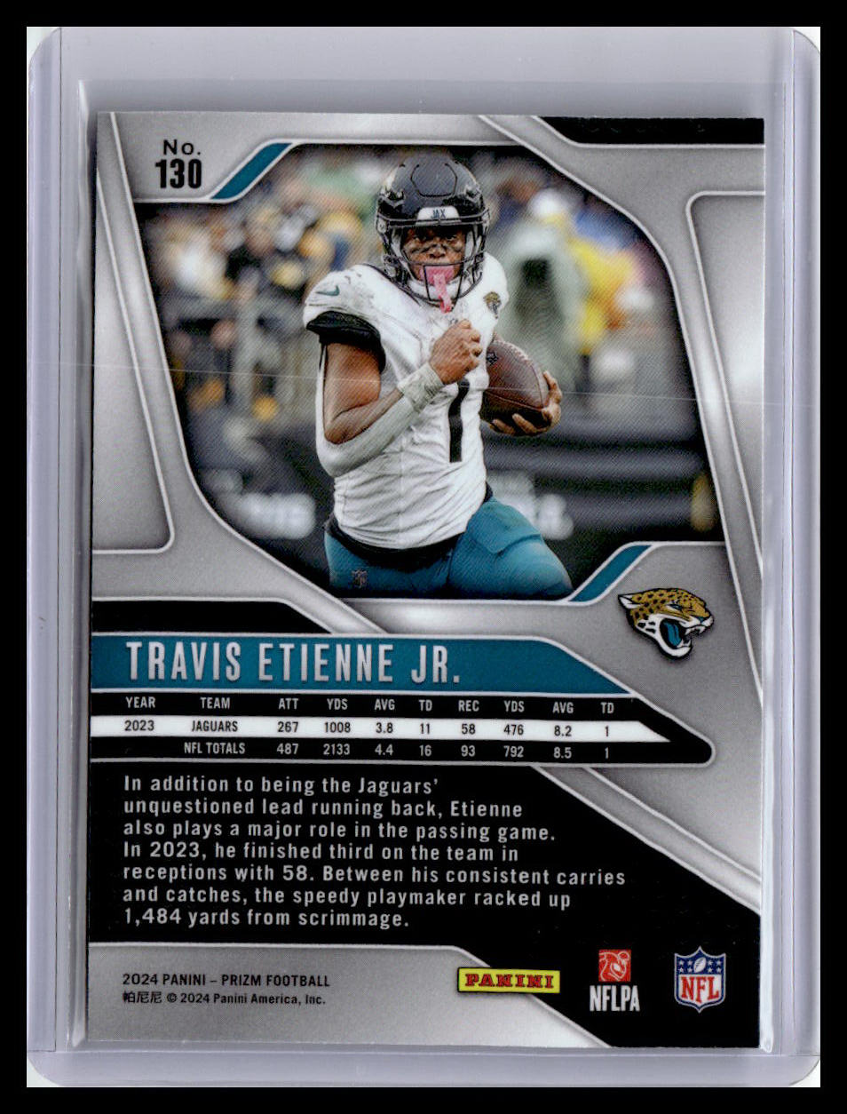 2024 Panini Prizm #130 Travis Etienne Jr.