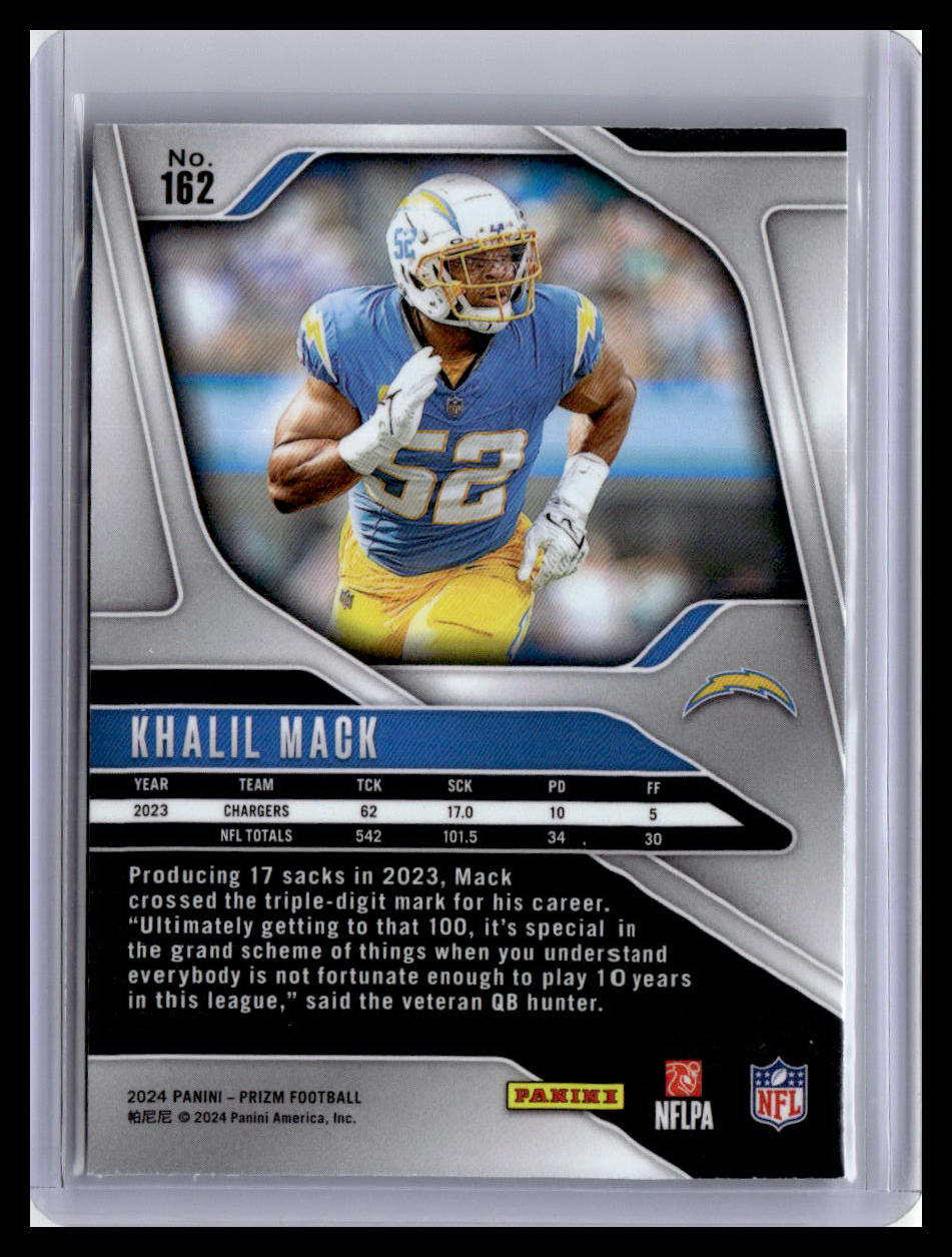 2024 Panini Prizm #162 Khalil Mack