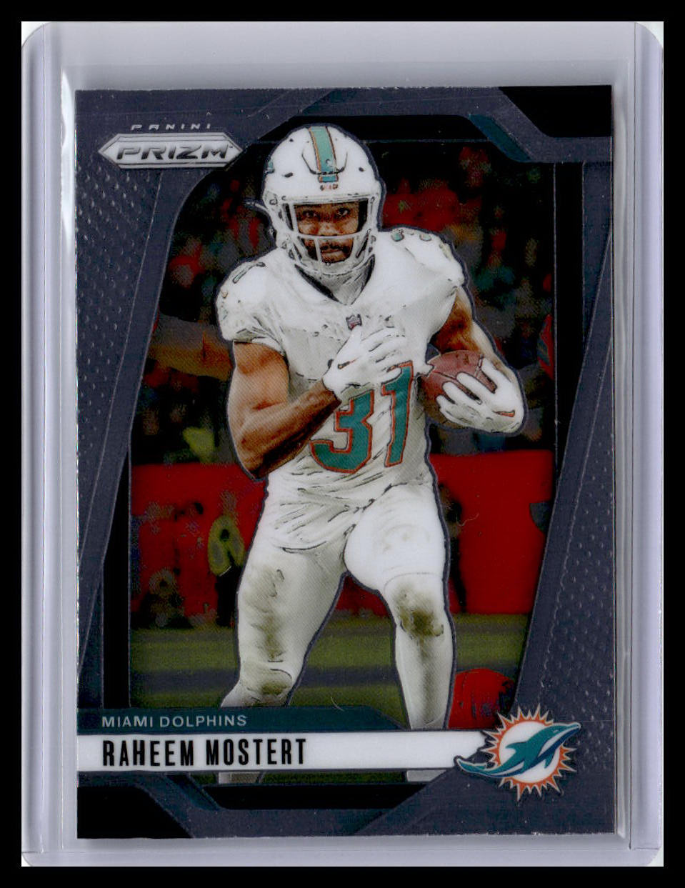 2024 Panini Prizm #179 Raheem Mostert Blue Wave #/230
