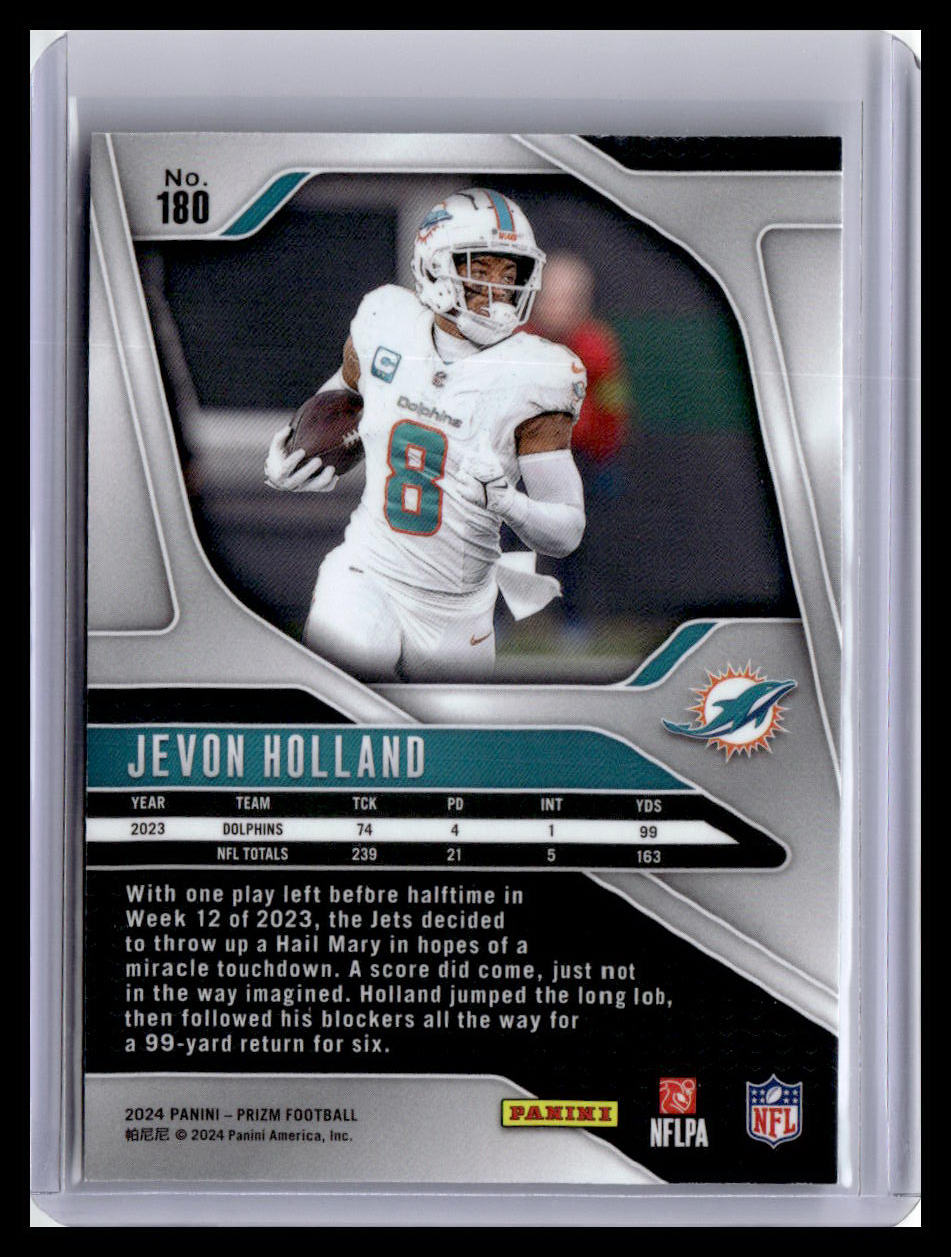 2024 Panini Prizm #180 Jevon Holland
