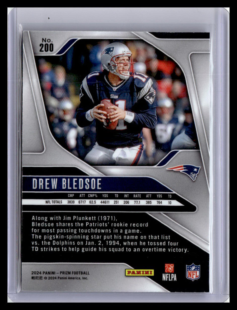 2024 Panini Prizm #200 Drew Bledsoe