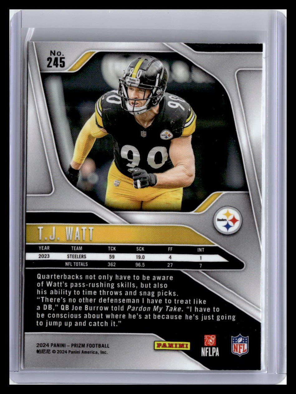 2024 Panini Prizm #245 T.J. Watt