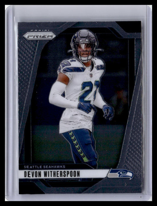 2024 Panini Prizm #263 Devon Witherspoon Silver