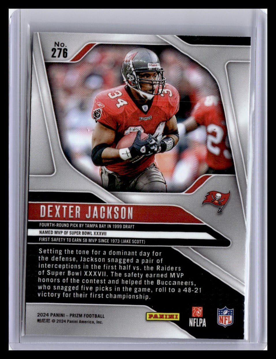 2024 Panini Prizm #276 Dexter Jackson