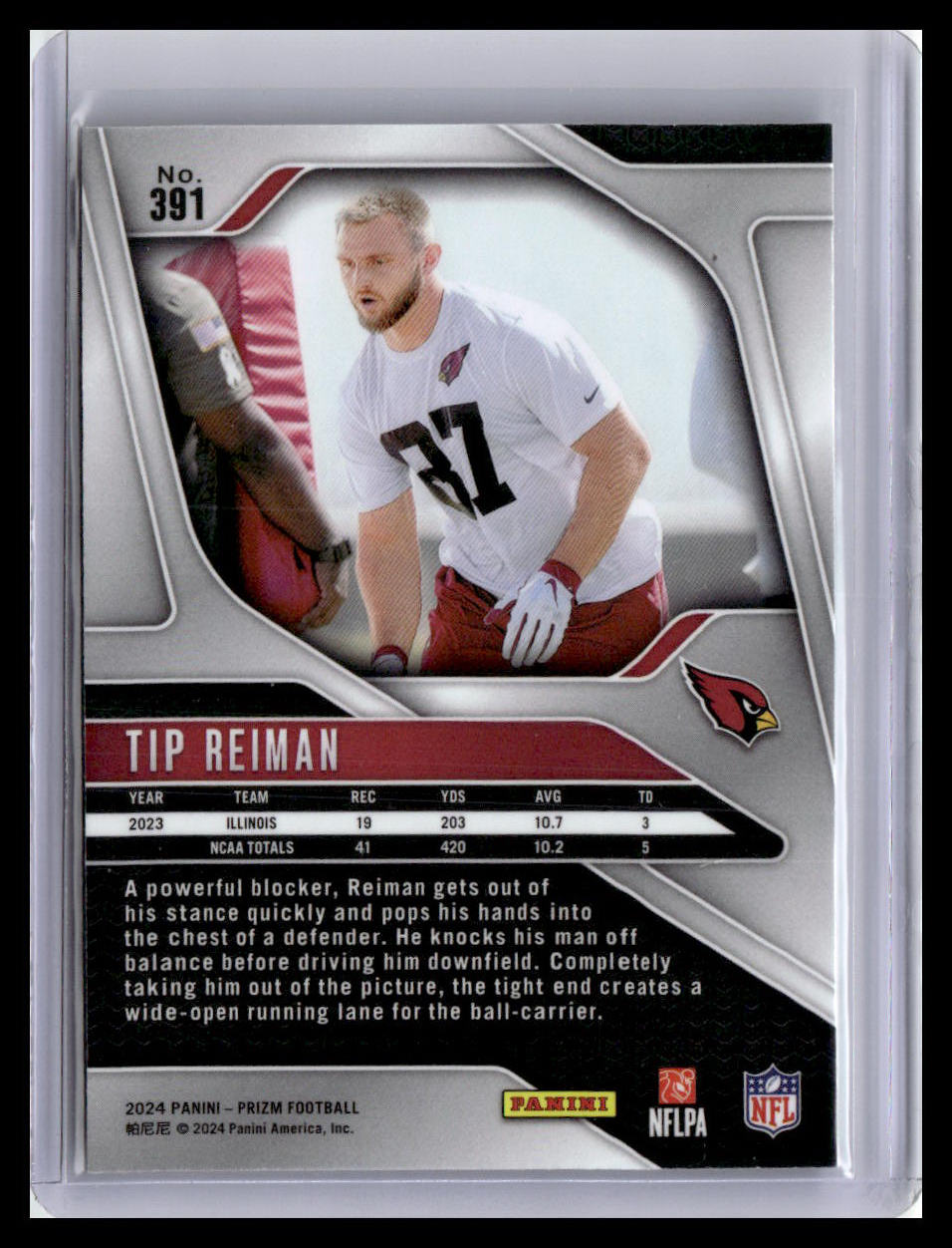 2024 Panini Prizm #391 Tip Reiman