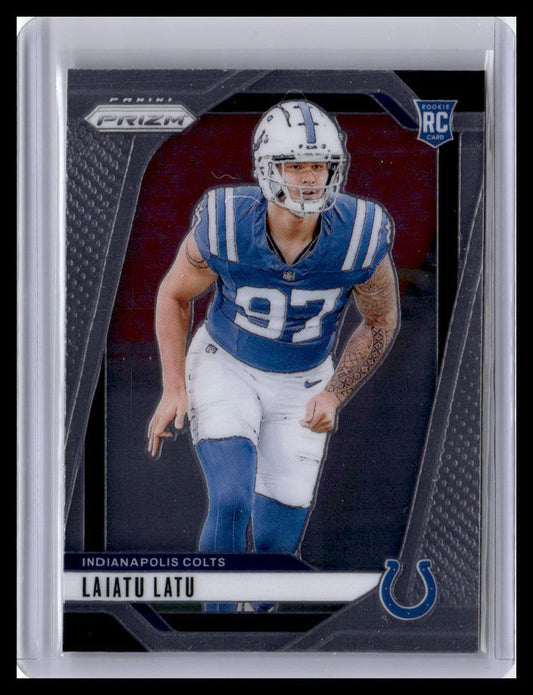 2024 Panini Prizm #366 Laiatu Latu