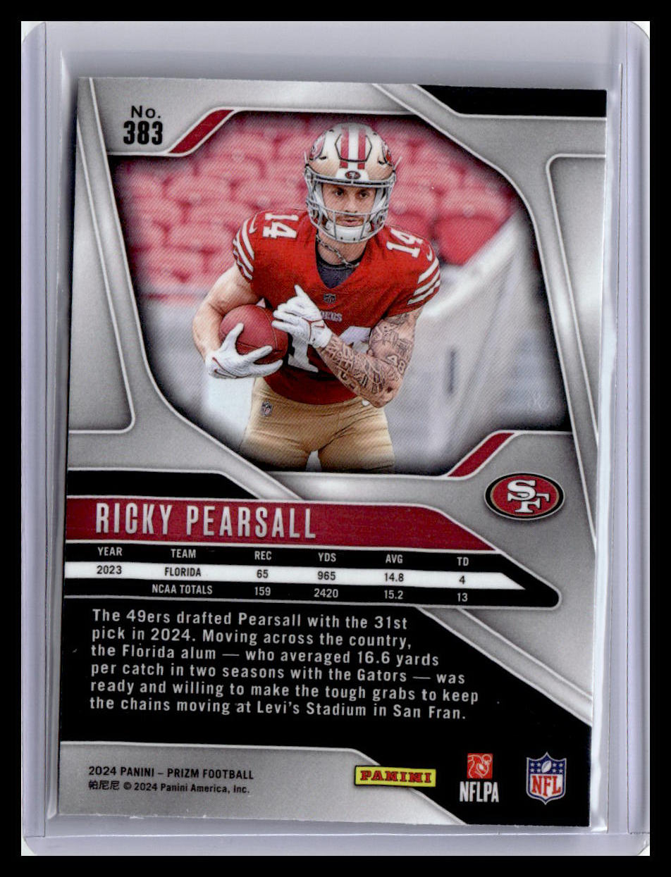 2024 Panini Prizm #383 Ricky Pearsall