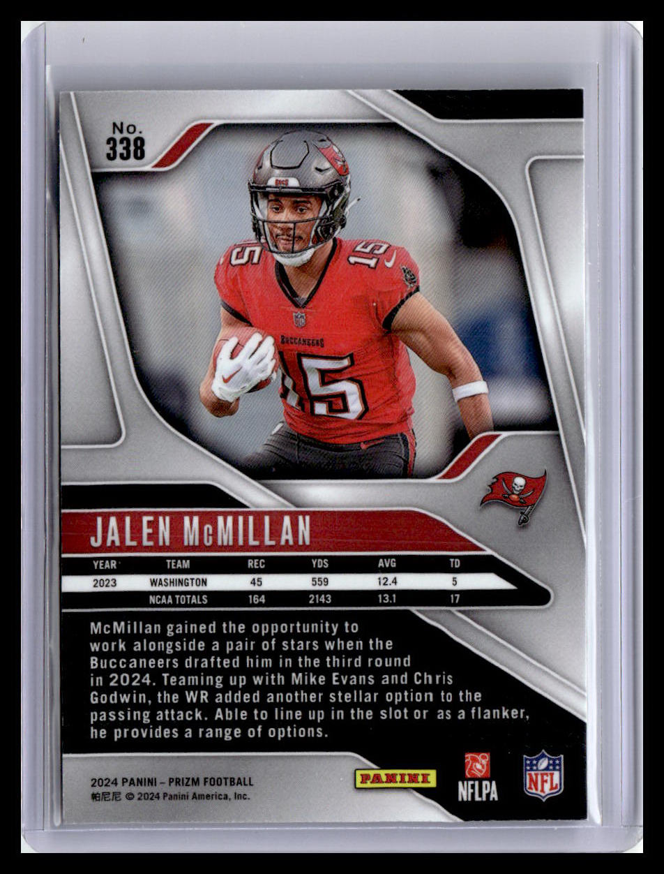2024 Panini Prizm #338 Jalen McMillan
