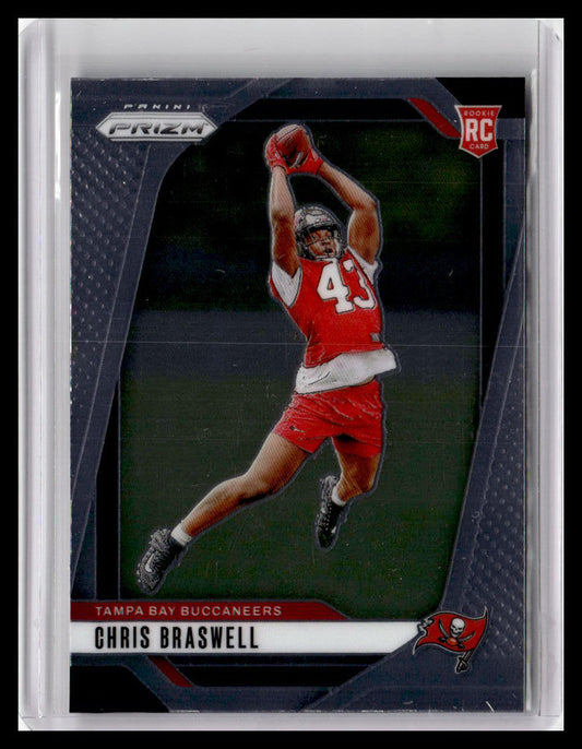 2024 Panini Prizm #320 Chris Braswell White Knight #/3