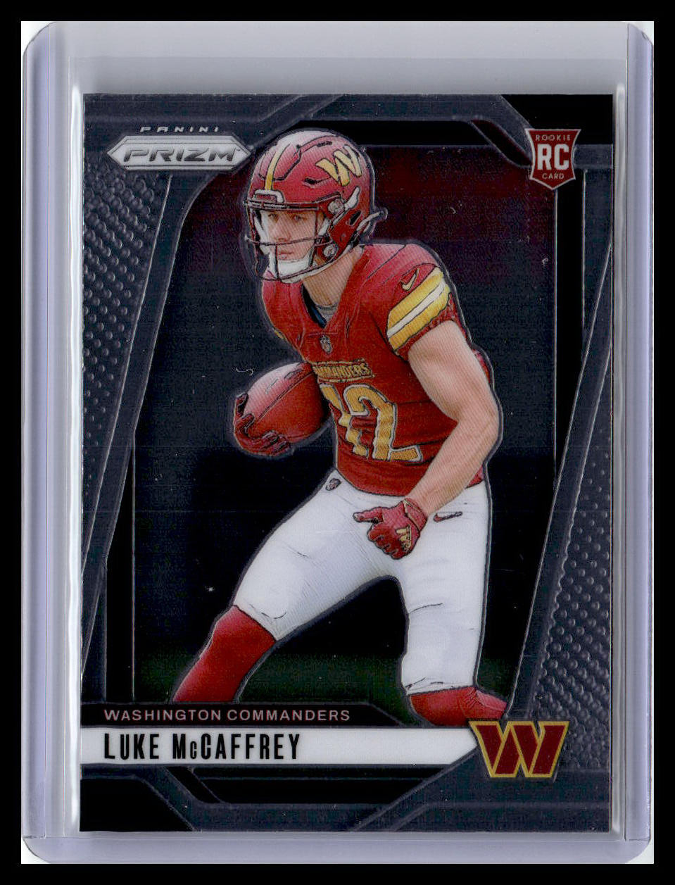 2024 Panini Prizm #367 Luke McCaffrey Silver