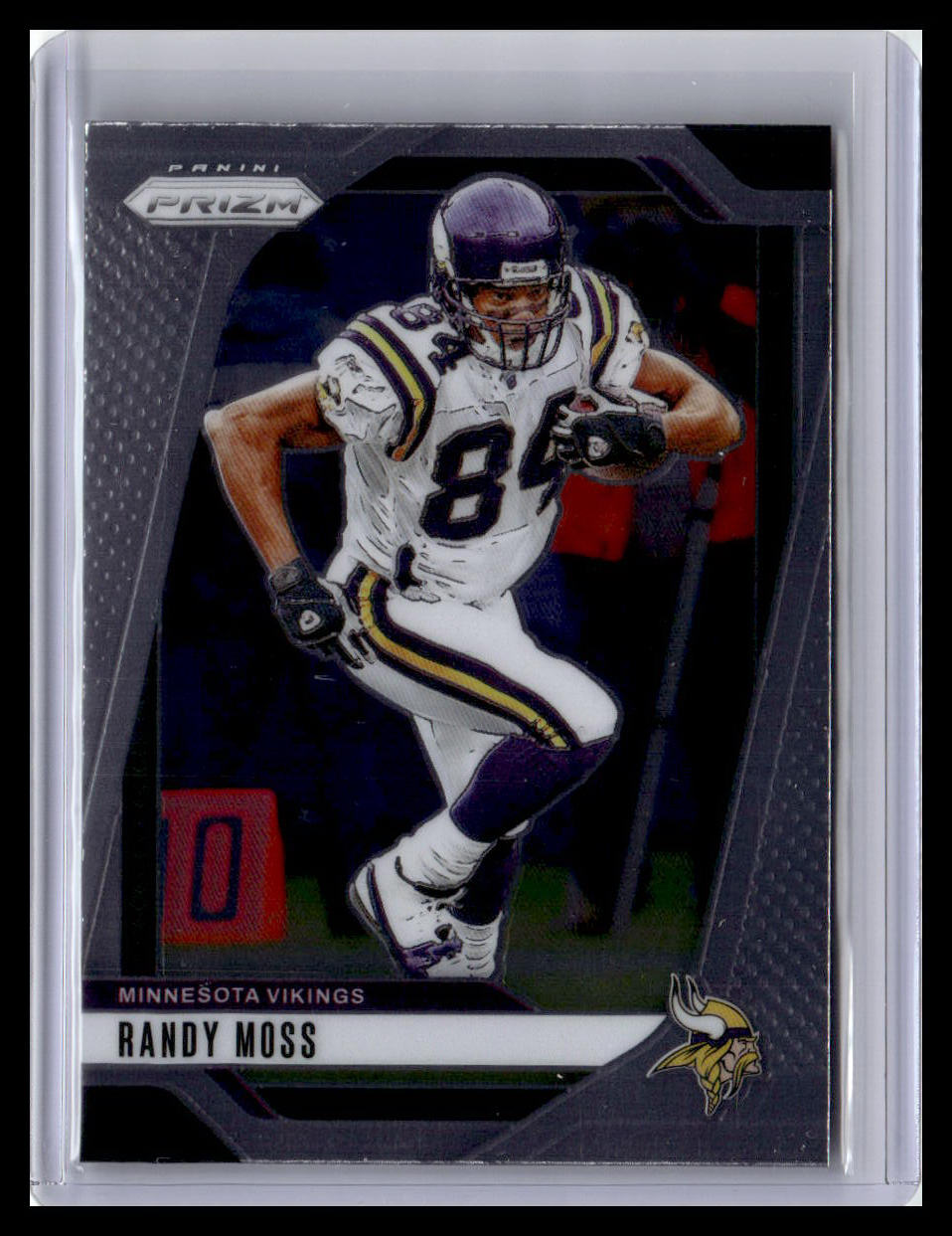 2019 Panini Prizm #294 Randy Moss Hyper #/175