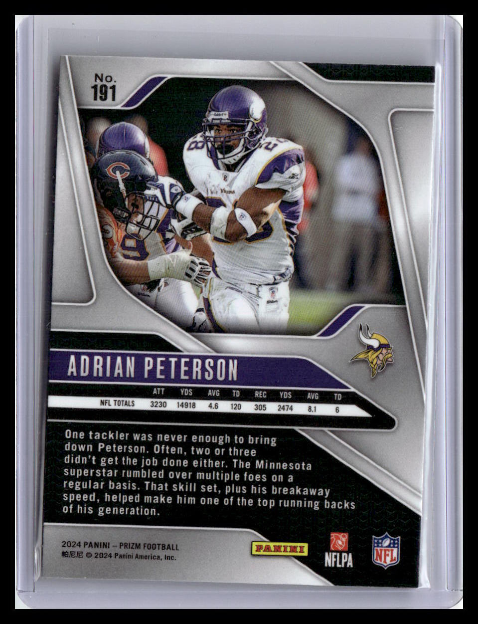 2024 Panini Prizm #191 Adrian Peterson