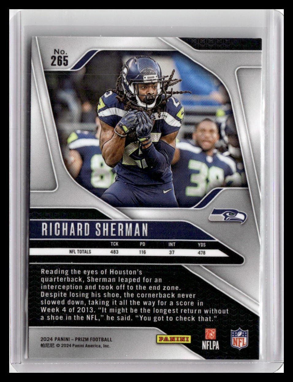 2024 Panini Prizm #265 Richard Sherman
