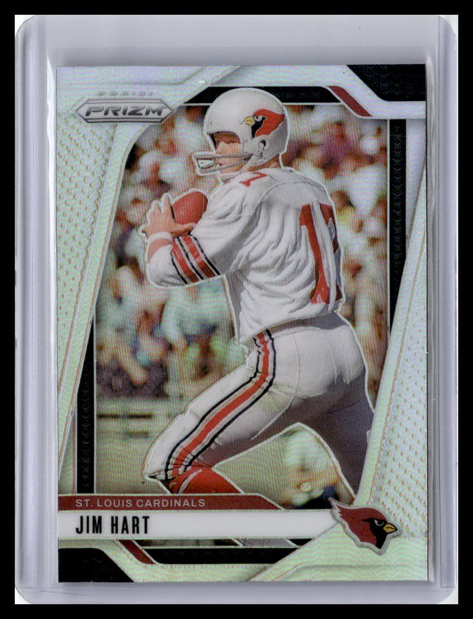 2024 Panini Prizm #9 Jim Hart Red Wave #/149