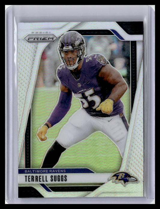 2024 Panini Prizm #26 Terrell Suggs Gold #/10