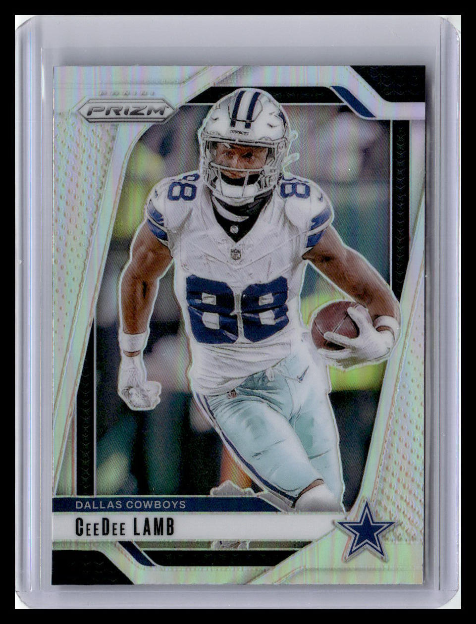 2024 Panini Prizm #75 CeeDee Lamb Green Wave