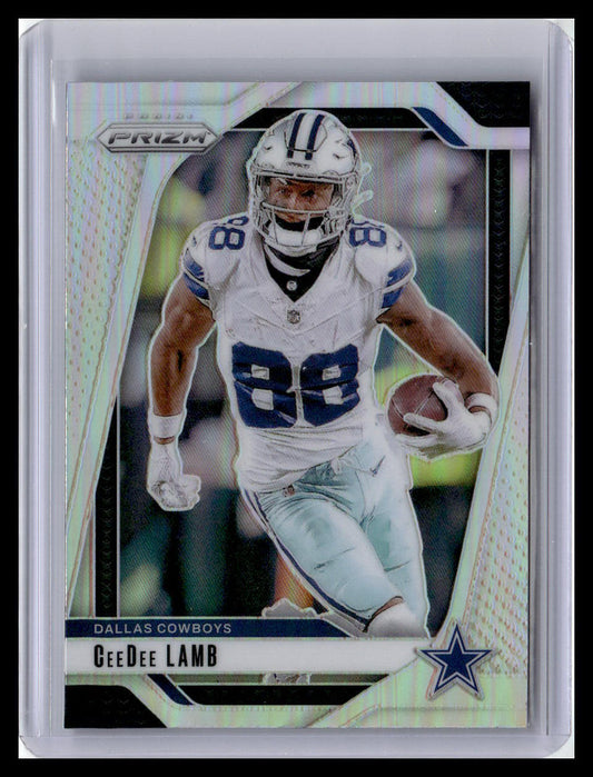 2024 Panini Prizm #75 CeeDee Lamb Green Wave