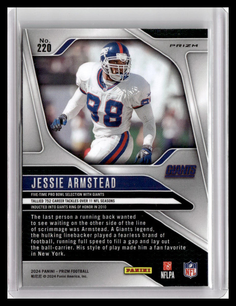 2024 Panini Prizm #220 Jessie Armstead Green