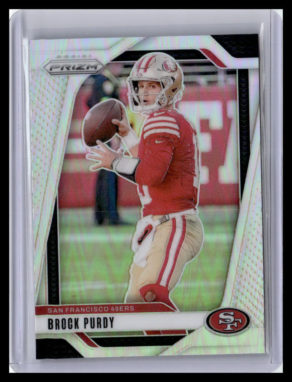 2024 Panini Prizm #249 Brock Purdy Pink
