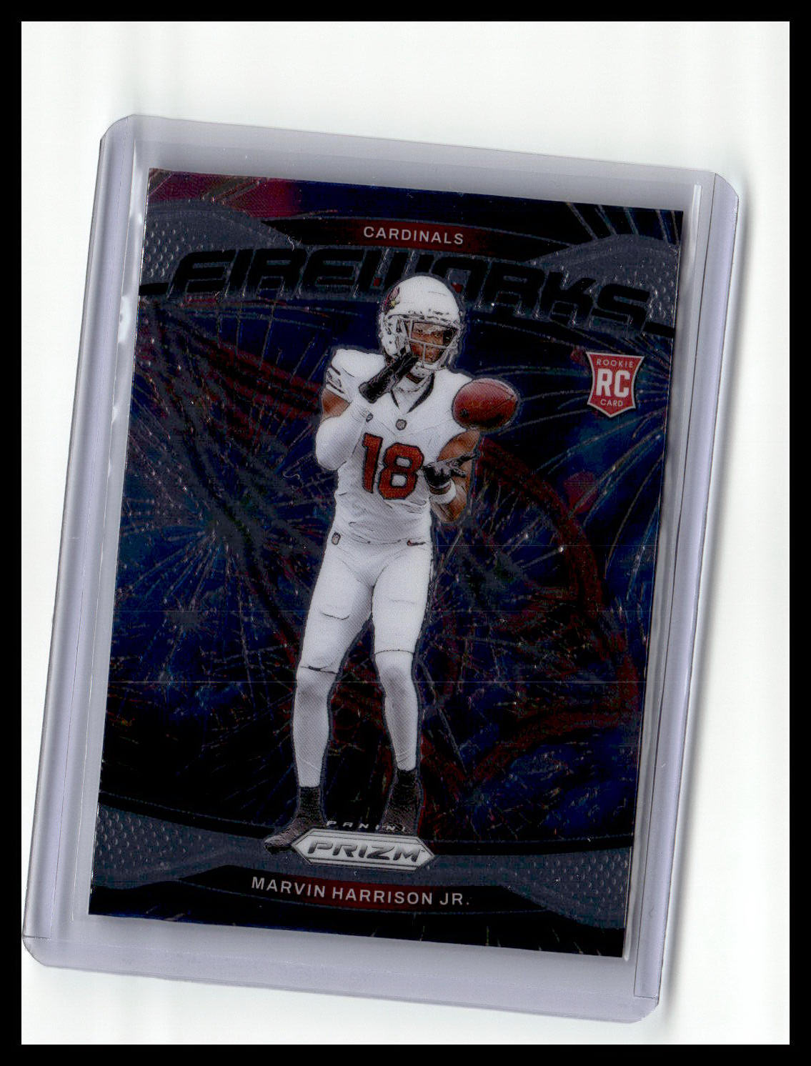 2024 Panini Prizm #20 Marvin Harrison Jr. Fireworks