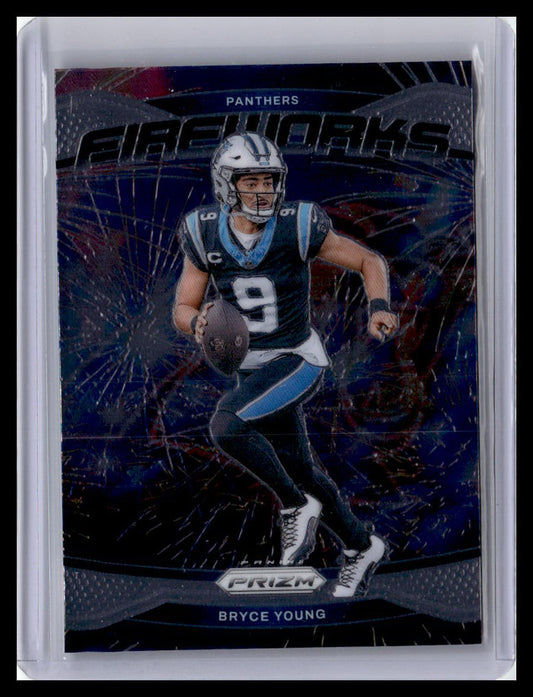 2024 Panini Prizm #14 Bryce Young Fireworks