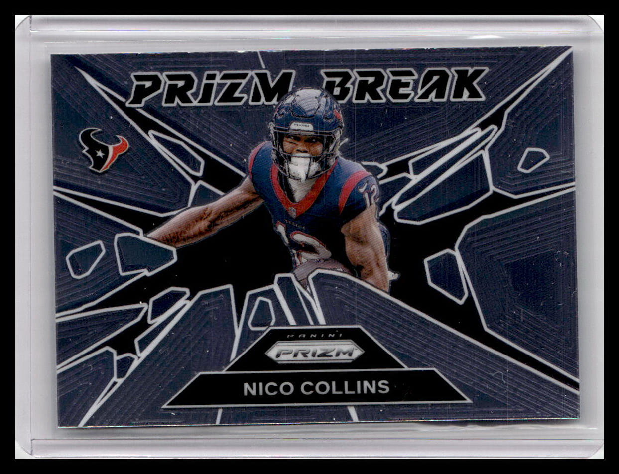2024 Panini Prizm #3 Nico Collins Prizm Break